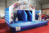 Waterproof Frozen Bouncy Castle With Slide Indoor Playground Eco - Friendly supplier