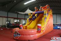 Large Inflatable Advertising Slides Indoor Outdoor Playground Eco - Friendly supplier
