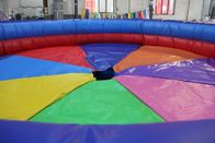 Waterproof Sports Themed Bounce House Revolution Wheel Inflatable Mat Eco - Friendly supplier