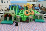 Safe Inflatable Sports Games Forest Animal Exploration Theme For Outdoor Playground supplier
