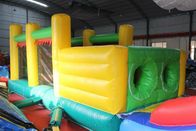 Inflatable obstacle course and slide for kids WSP-300/Sport game for children supplier