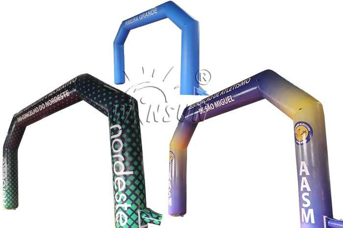 Durable Inflatable Advertising Arch Custom Logo Service Support supplier