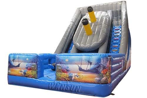 Titanic Inflatable Dry Slide Fireproof PVC Made Environmental Friendly supplier