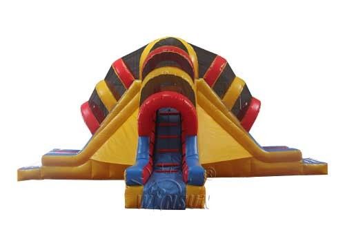 Customized Size Volcano Large Inflatable Slide WSS-239 For Kids / Adults supplier