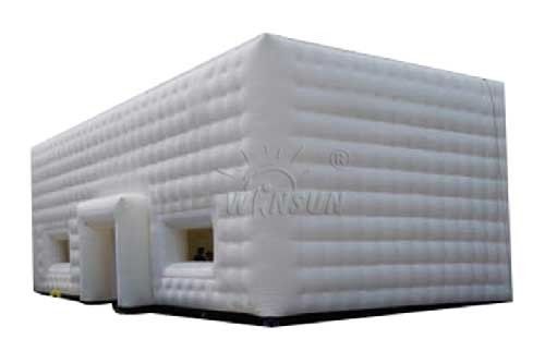 Waterproof PVC Material Blow Up Event Tent With Air Blower And Repair Kits supplier