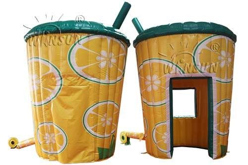 Lemonade Style Inflatable Event Tent For Festival / Company Promotion supplier