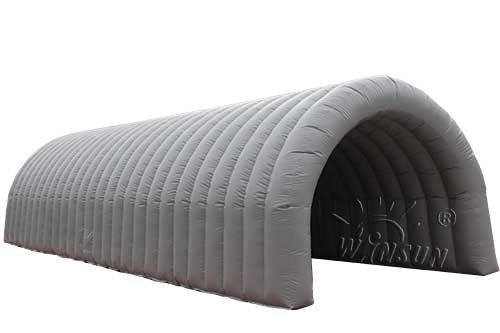 3 - Layer PVC Inflatable Tunnel Tent , Fire Retardant Big Inflatable Tent supplier