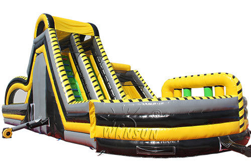 Portable Inflatable Outdoor Games Hurdle Crossing Sports Games PVC Material supplier