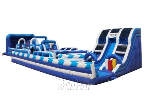 Giant inflatable playground WSP-305/including slides,trampolines and obstacles supplier